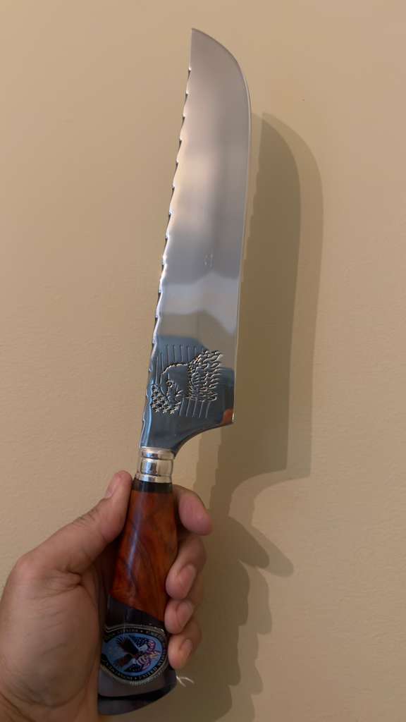 The Soaring Eagle Blade: Hand-Forged American Edition Knife