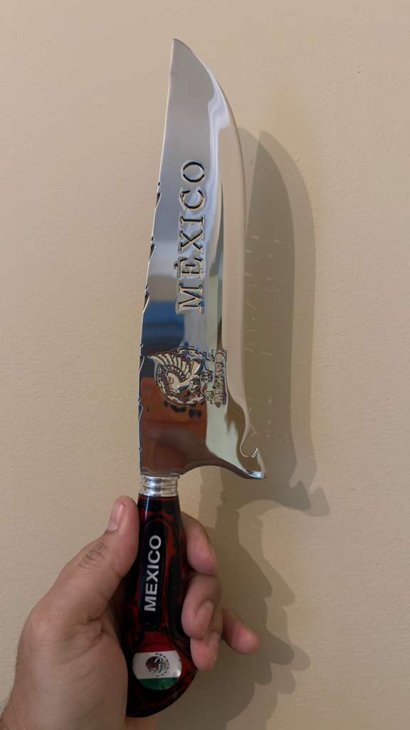 Handmade 10” Knife – Mexico Edition