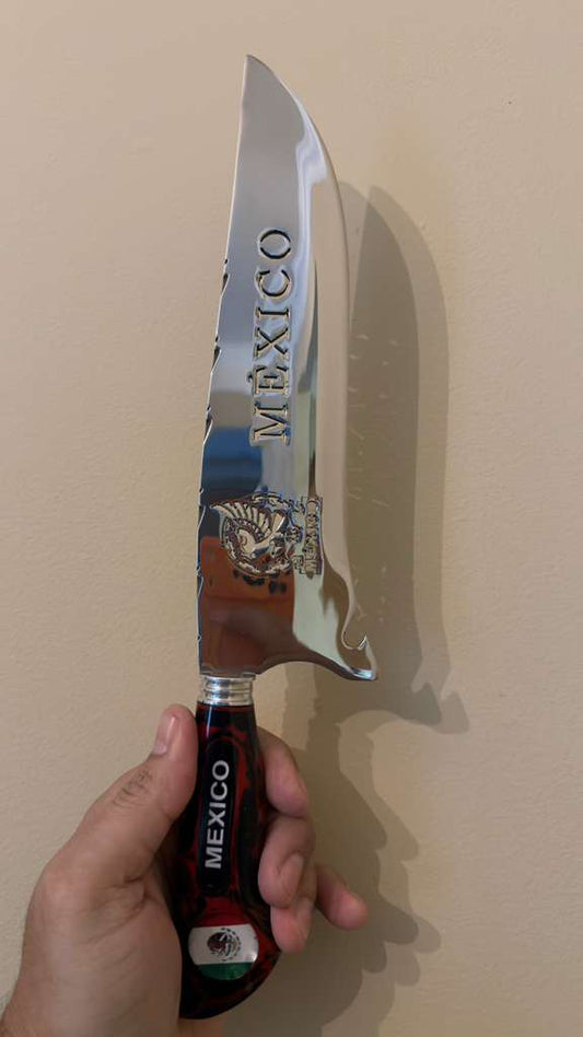 Handmade 10” Knife – Mexico Edition