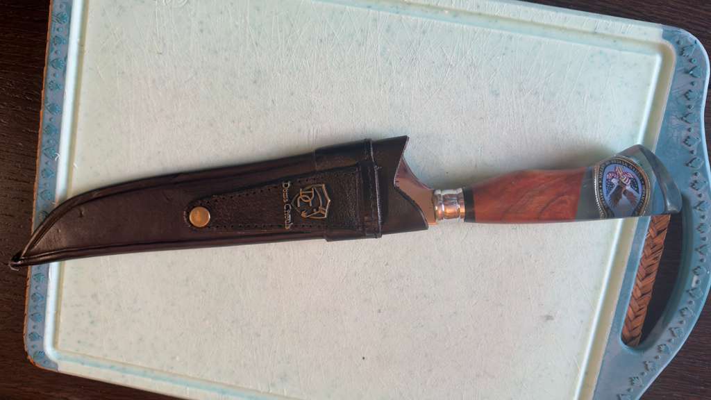 The Soaring Eagle Blade: Hand-Forged American Edition Knife