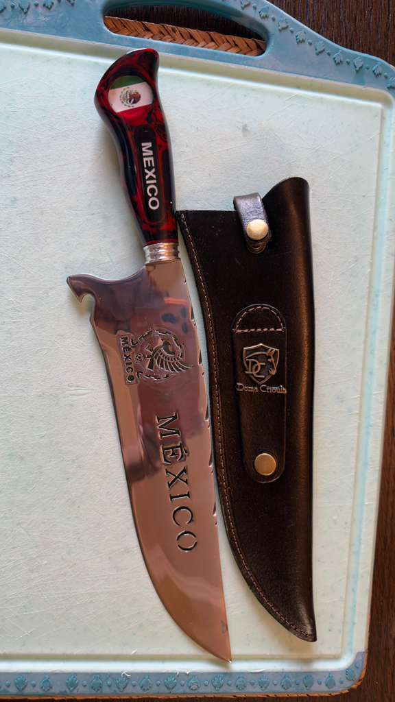 Handmade 10” Knife – Mexico Edition
