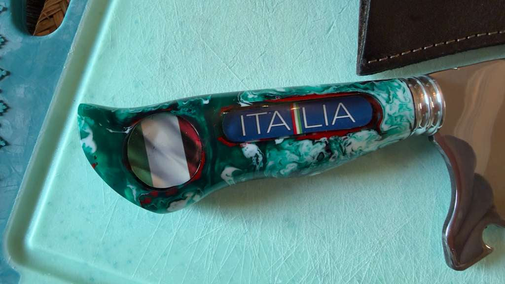 Handmade 10” Knife – Italia Heritage Edition