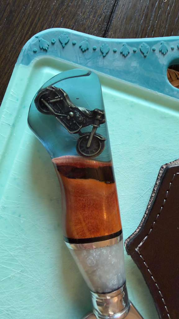 Handmade 10” Knife – Motorcycle Edition