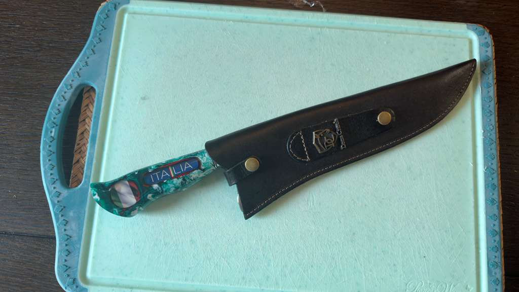 Handmade 10” Knife – Italia Heritage Edition