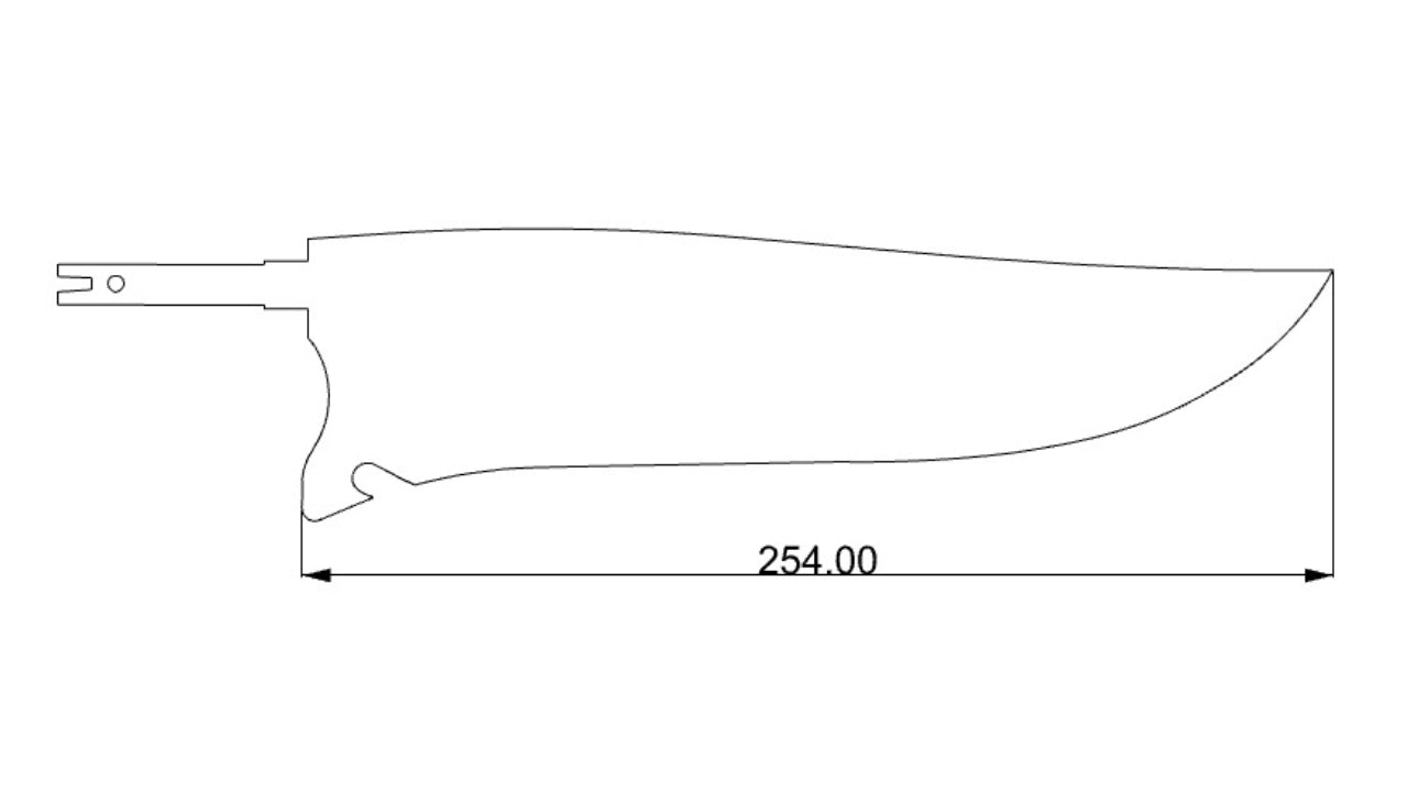 Handmade 10” Knife – Italia Heritage Edition