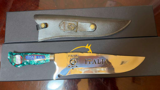 Handmade 10” Knife – Italia Heritage Edition